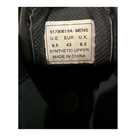 Levi's Casual Synthetic Leather Lace-up Gray Chukka Boot Trail Men’s Size 9.5 - Picture 6 of 8